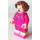 LEGO Dolores Umbridge in Magenta Vestito Minifigure