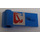 LEGO Porte 1 x 3 x 1 La gauche avec rouge Sign (3822)