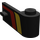 LEGO Tür 1 x 3 x 1 Recht mit Gelb/rot Stripe (3821)