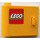 LEGO Door 1 x 3 x 2 Left with Lego Logo Sticker with Solid Hinge (3189)