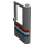 LEGO Porte 1 x 4 x 5 Train Droite avec rouge/blanc/Bleu Stripe (4182)