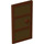 LEGO Door 1 x 4 x 6 with 3 Panes and Reddish Brown Glass and Stud Handle (60797)
