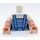 LEGO Dorothy Gale Minifig Torso (973 / 16360)