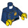 LEGO Double-Breasted Polizei Coat Torso (973 / 76382)