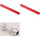 LEGO Double Lightsaber Bar with Straight Chrome Silver Hilt (23306)