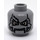 LEGO Dr. Doom Head (Recessed Solid Stud) (3626 / 11512)