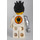 LEGO Dr. Inferno avec Pearl Lumière Gris Griffe Minifigurine