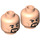 LEGO Dr. Strange Minifigure Head (Recessed Solid Stud) (3626 / 80467)