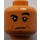 LEGO Dr Wu Minifigure Head (Recessed Solid Stud) (3626 / 22383)