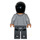 LEGO Dr. Wu with black shirt and gray lab coat and gray legs Minifigure