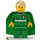 LEGO Draco Malfoy avec Green Quidditch Uniform Figurine