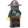 LEGO Dragon Knight, Casque avec Broad Brim, Missing Dent Chess Pawn Castle Figurine