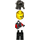 LEGO Drachen Knight mit Scale Mail und Cheek Protection Helm, Bushy Eyebrows Minifigur