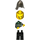 LEGO Drachen Knight mit Stubble, Helm mit Nackenschutz und Schwarz Beine Minifigur