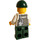 LEGO Conductor con Verde oscuro Gorra Minifigura