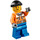 LEGO Driver met Gebreid Pet minifiguur