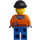 LEGO Conducteur avec Tricoté Casquette Minifigurine