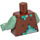 LEGO Drowned Zombie Minifig Torso (973 / 76382)