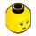 LEGO Dual Sided Female Kopf mit Worried / Scared Gesicht (Einbau-Vollbolzen) (3626 / 23177)