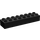 LEGO Duplo Noir Brique 2 x 8 (4199)