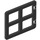 LEGO Duplo Zwart Venster 4 x 3 met Bars met dezelfde formaat vensters (90265)