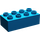 LEGO Duplo Blauw Steen 2 x 4 (3011 / 31459)