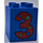 LEGO Duplo Bleu Duplo Brique 2 x 2 x 2 avec &quot;3&quot; (31110)