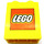 LEGO Duplo Brick 1 x 2 x 2 with Birmingham, United Kingdom Grand Opening 2003, Bullring Pattern without Bottom Tube (4066)