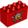 LEGO Duplo Brick 2 x 4 x 2 with Fire Logo (31111 / 51757)