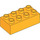 LEGO Duplo Helder Lichtoranje Steen 2 x 4 (3011 / 31459)