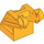 LEGO Duplo Orange clair brillant Pick-En haut Grue Bras (double renfort) (15450)