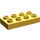 LEGO Duplo Helder Lichtoranje Plaat 2 x 4 (4538 / 40666)
