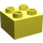 LEGO Duplo Helder Lichtgeel Steen 2 x 2 (3437 / 89461)