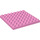 LEGO Duplo Fel roze Plaat 8 x 8 (51262 / 74965)