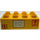LEGO Duplo Curry Brick 2 x 4 with Packaging with Arrow, Glass and Label Stickers Pattern (3011 / 47716)