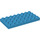 LEGO Duplo Donker Azuurblauw Plaat 4 x 8 (4672 / 10199)
