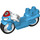 LEGO Duplo Azur foncé Motor Cycle avec Spider-Man Décoration (78615)