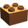 LEGO Duplo Donkeroranje Steen 2 x 2 (3437 / 89461)