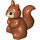 LEGO Duplo Dunkelorange Squirrel (1376)