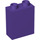 LEGO Duplo Violet foncé Brique 1 x 2 x 2 (4066 / 76371)