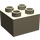 LEGO Duplo Tan foncé Brique 2 x 2 (3437 / 89461)