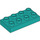 LEGO Duplo Donker Turquoise Plaat 2 x 4 (4538 / 40666)