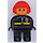 LEGO Duplo Fireman with Red Helmet Duplo Figure