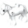 LEGO Duplo Foal mit Schwarz Spots (26392 / 75723)