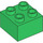 LEGO Duplo Groen Steen 2 x 2 (3437 / 89461)
