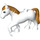 LEGO Duplo Horse with Orange Mane (11921 / 74623)