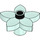 LEGO Duplo Light Aqua Flower with 5 Angular Petals (6510 / 52639)
