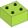 LEGO Duplo Chaux Brique 2 x 2 (3437 / 89461)