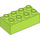 LEGO Duplo Limoen Steen 2 x 4 (3011 / 31459)