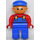 LEGO Duplo Mâle Figurine avec Bleu Salopette et Casquette